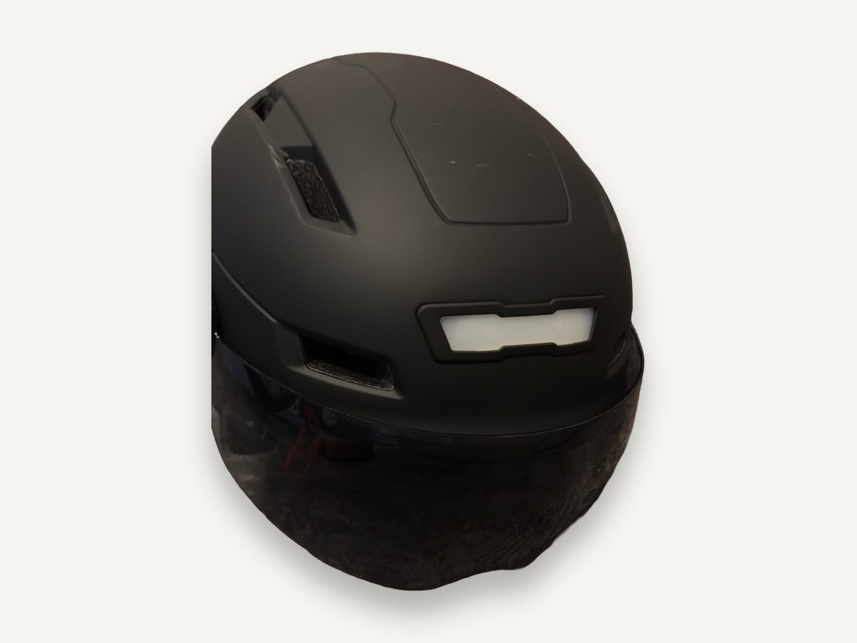 Photo of ILM Adult Bike Helmet with USB Rechargeable LED Lights